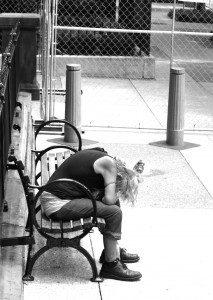 Homeless Woman in DC
