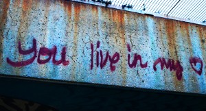 You live in my heart