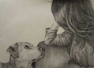 Jo and Gunner Jo and Gunner Drawing